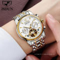 OEM Supply TOP Luxe Hommes Montre Marque Privée Montre Nouveau Design Hommes Chronographe Automatique Poignet Montre Mécanique Hommes